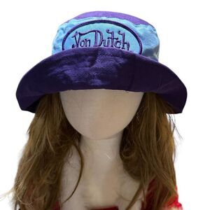 Vintage Von Dutch Bucket Fisherman Youth/Kids Hat Y2K